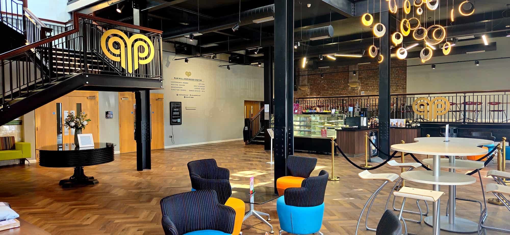 Reception at Ram Mill Business Centre, Oldham