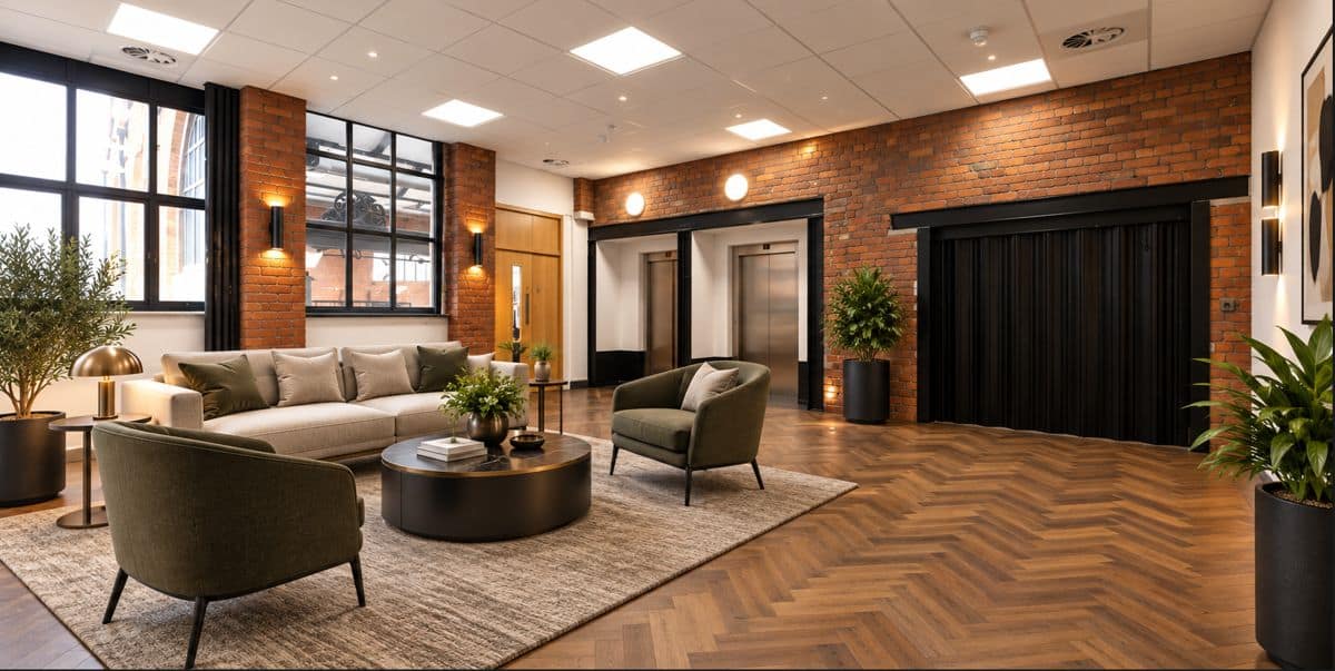 Arrival and lift lobby concept