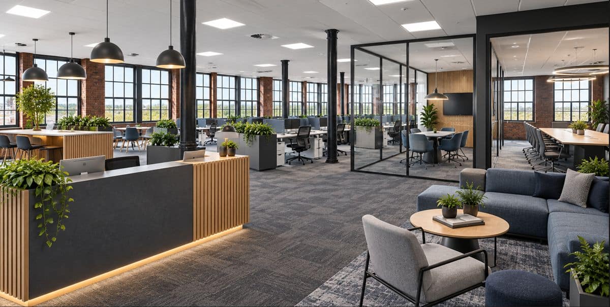 Boardroom and lounge concept
