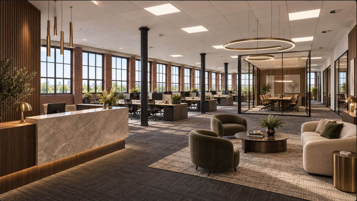 Executive reception concept