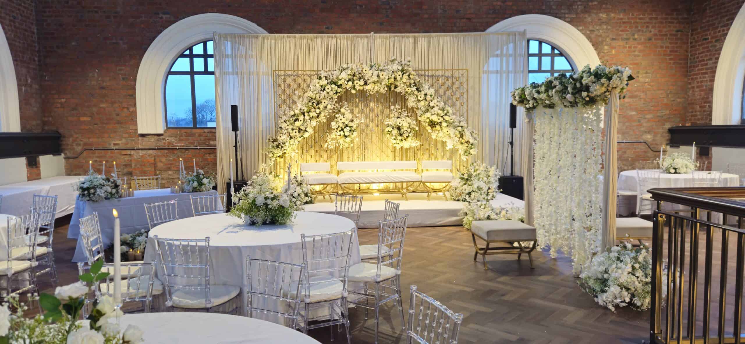 Nikaah ceremony set-up at Heritage 1907, Ram Mill