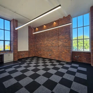 We’re pleased to share that another one of our newly built offices at Ram Mill has officially been leased. This one’s tucked away on the ground floor — a bright, compact unit with restored brickwork, huge windows and a clean, industrial finish. Just a few weeks ago, this space was a stripped-back shell (swipe to see where it started). We’ve stripped it back, rebuilt it with purpose, clean lighting overhead and modern fittings where you need them… and that exposed brick doing all the talking We build these offices with care, because we know what businesses are looking for — something professional, functional, and a little bit different. Get in touch to view what’s coming next. 📍 Ram Mill Business Centre, Oldham 📞 0161 470 6999 | ✉️ info@rammill.co.uk 🌐 www.rammill.co.uk #rammill #officefitout #leased #officemove #workspaceuk #commercialproperty #industrialstyle #oldhamworkspace #loveoldham #officedesign #smallbusinessspace #brickwork #millconversion #beforeandafter #groundflooroffice #officerental